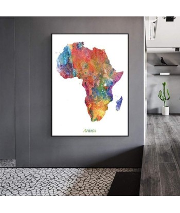 Tableau Continent Afrique vente chaude votre 