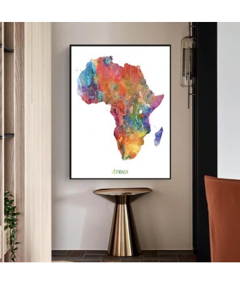 Tableau Continent Afrique vente chaude votre 