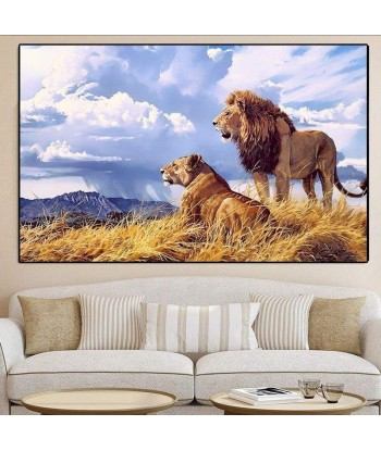 Tableau Lion et Lionne votre restaurant rapide dans 