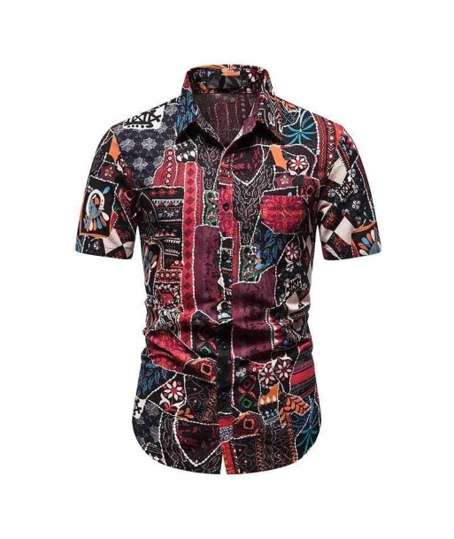 Chemise Homme Style Africain paiement sécurisé