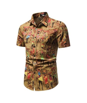 Chemise Africaine Pagne français