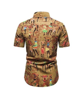 Chemise Africaine Pagne français