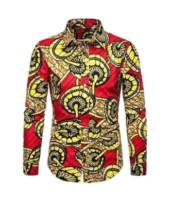 Chemise Motif Africain Homme du meilleur 