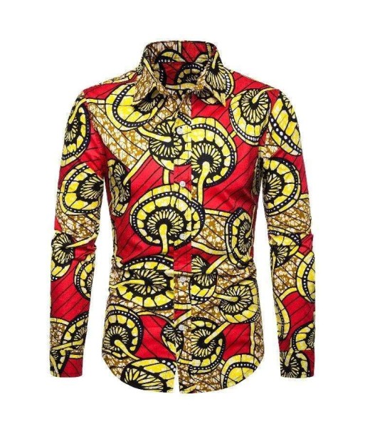 Chemise Motif Africain Homme du meilleur 