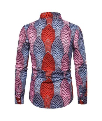 Belle Chemise Homme Africaine brillant des détails fins