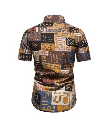 Modèle de Chemise Homme en Pagne Africain Par le système avancé 