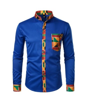 Chemise Homme en Pagne Wax Africain vente chaude votre 