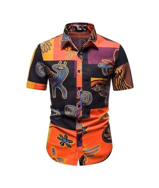 Chemise Africaine Brodée Homme 50-70% off 