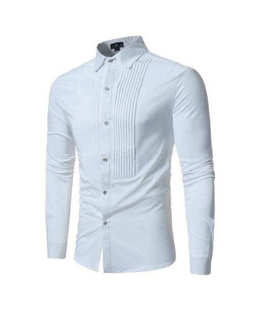 Chemise Africaine Blanche pas cher 