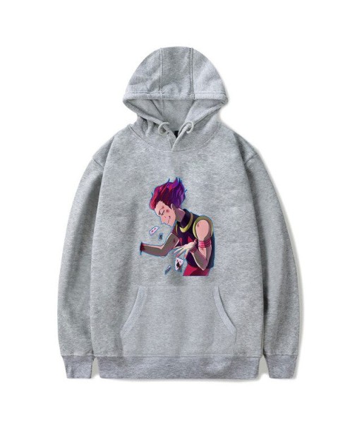 Sweat Hunter x Hunter  Hisoka Morow Gris commande en ligne