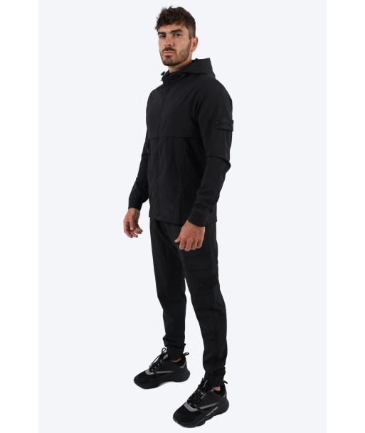 SURVÊTEMENT ALPHA VESTE ET PANTALON - NOIR Fin de série