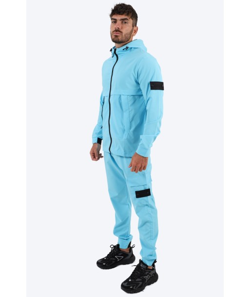 SURVÊTEMENT ALPHA VESTE ET PANTALON - BLEU CIEL Par le système avancé 