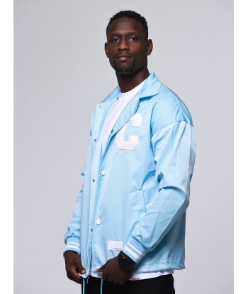 VESTE "COUTURE" - BLEU CIEL pas chere