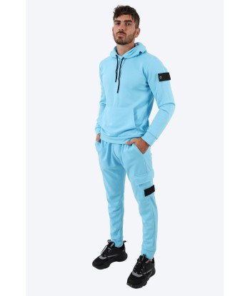 ENSEMBLE STREETWEAR CAPUCHE ALPHA - BLEU CIEL de la marque