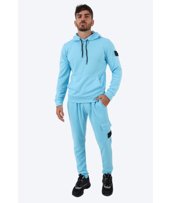 ENSEMBLE STREETWEAR CAPUCHE ALPHA - BLEU CIEL de la marque