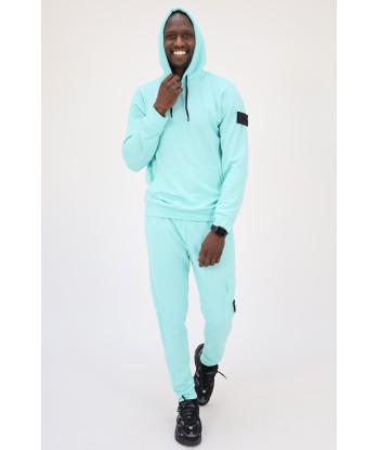 ENSEMBLE STREETWEAR CAPUCHE ALPHA - TURQUOISE commande en ligne