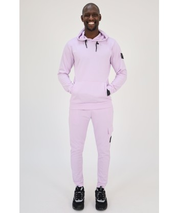 ENSEMBLE STREETWEAR CAPUCHE ALPHA - VIOLET les muscles