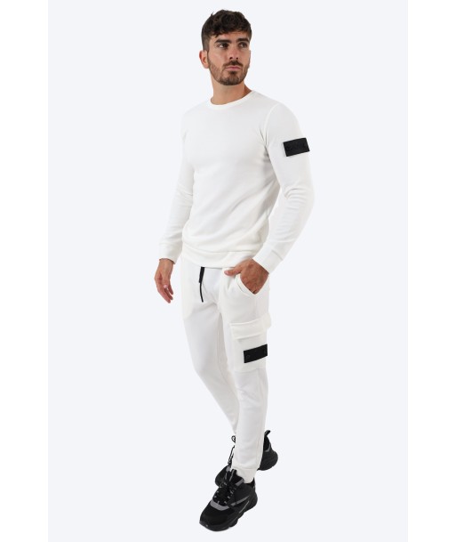 ENSEMBLE STREETWEAR ALPHA - BLANC une grave pollution 