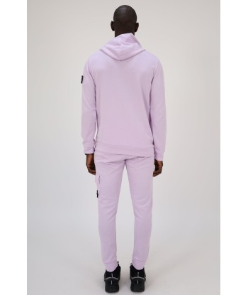 ENSEMBLE STREETWEAR CAPUCHE ALPHA - VIOLET les muscles