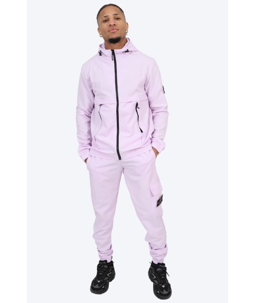 SURVÊTEMENT ALPHA VESTE ET PANTALON - VIOLET ou a consommer sur place