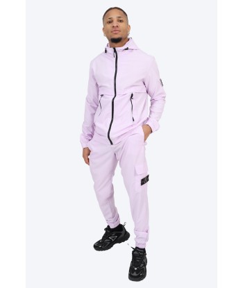 SURVÊTEMENT ALPHA VESTE ET PANTALON - VIOLET ou a consommer sur place