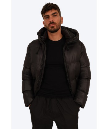 BLOUSON MATELASSÉ NOIR ÉLÉGANCE les muscles