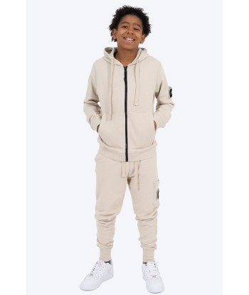 ENSEMBLE ENFANT SPORTIF ALPHA 100% COTON - BEIGE pour bénéficier 