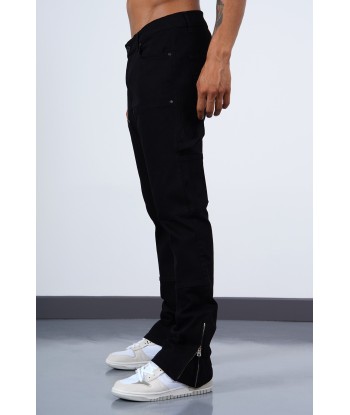 JEAN ZIPPED BLACK II s'inspire de l'anatomie humaine