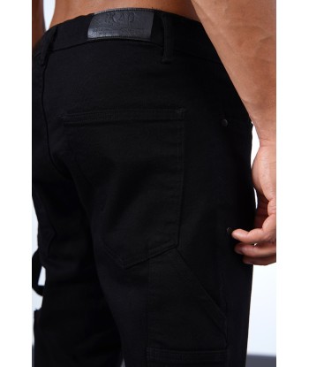 JEAN ZIPPED BLACK II s'inspire de l'anatomie humaine