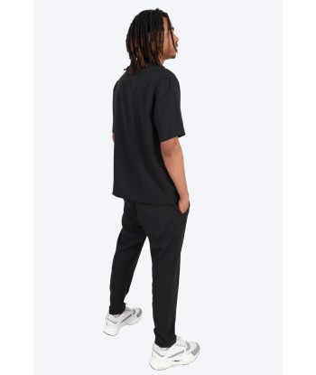 CHEMISE MANCHE COURTE ET PANTALON ASSORTI - NOIR Voir les baskets