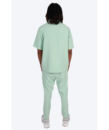 CHEMISE MANCHE COURTE ET PANTALON ASSORTI - VERT france