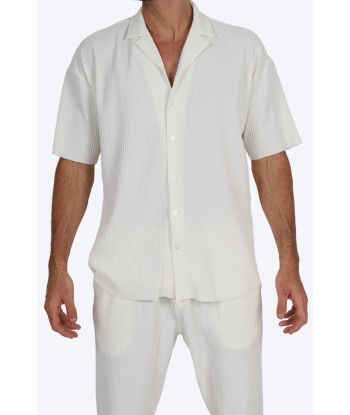 ENSEMBLE HAWAÏ CHEMISE - BLANC votre restaurant rapide dans 