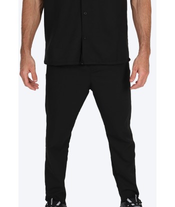 CHEMISE MANCHE COURTE ET PANTALON ASSORTI - NOIR ouvre sa boutique