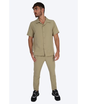 CHEMISE MANCHE COURTE ET PANTALON ASSORTI - VERT vente chaude votre 