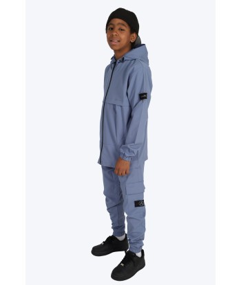 SURVÊTEMENT ALPHA ENFANT VESTE ET PANTALON - BLEU FONCÉ en linge