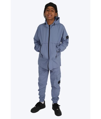 SURVÊTEMENT ALPHA ENFANT VESTE ET PANTALON - BLEU FONCÉ en linge