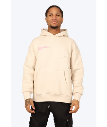 HOODIE "PANTHÈRE GRAFFITI" - BEIGE pas cher