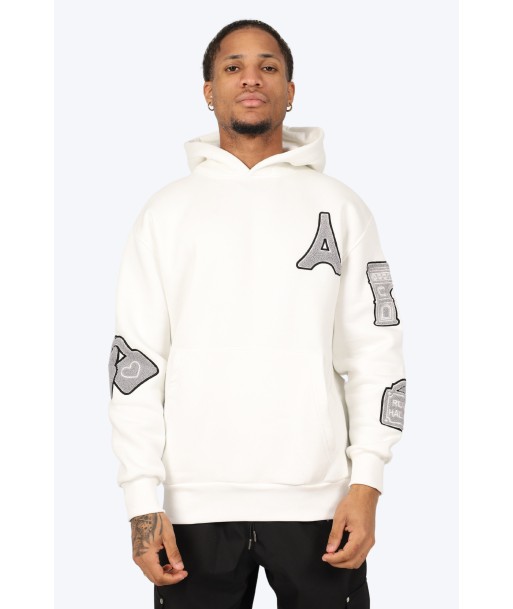 HOODIE "PARIS ICONIC" - BLANC meilleur choix