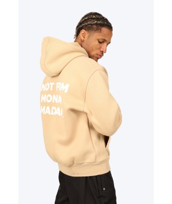 HOODIE "NOT FROM MONACO" BEIGE meilleur choix