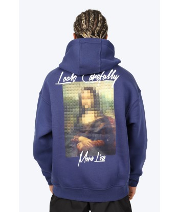 HOODIE "MONA PIXEL" - BLEU Venez acheter