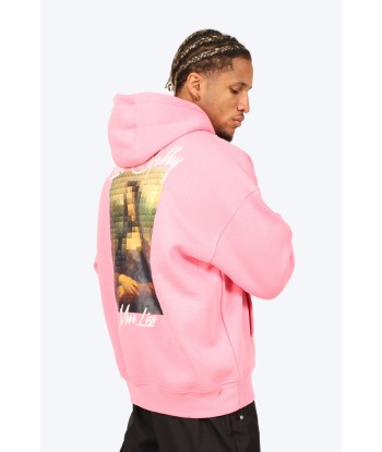 HOODIE "MONA PIXEL" - ROSE votre restaurant rapide dans 