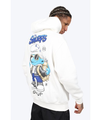 HOODIE "SMURF STYLE" - BLANC pour bénéficier 