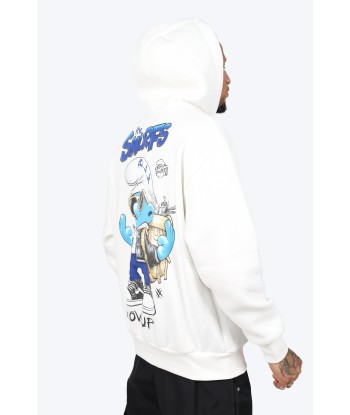 HOODIE "SMURF STYLE" - BLANC pour bénéficier 