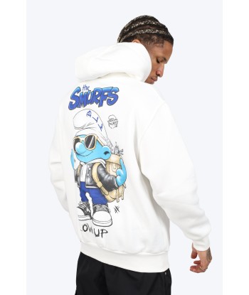 HOODIE "SMURF STYLE" - BLANC pour bénéficier 