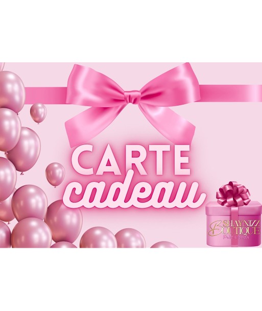 Carte cadeau pas chere