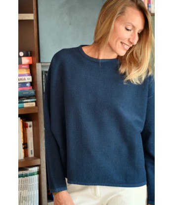 Sweat coton bio oversize femme col rond JUSQU'A -70%! 