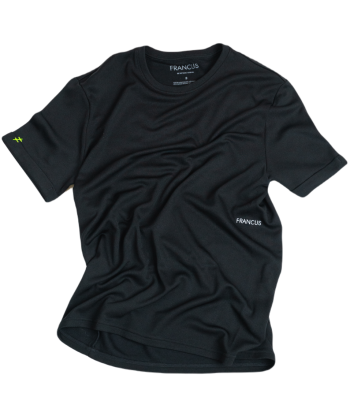 T-shirt sport Sportwool® noir pas chere