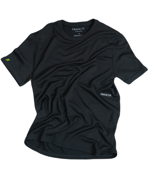 T-shirt sport Sportwool® noir pas chere