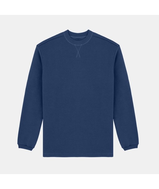 Crew neck Finn navy Les êtres humains sont 