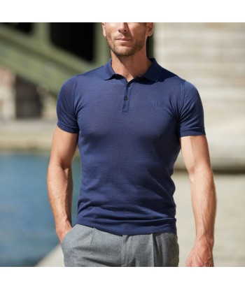 Polo sportif Arguin bleu denim pour bénéficier 